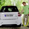 Laden statt Tanken beim smart fortwo electric drive 2012