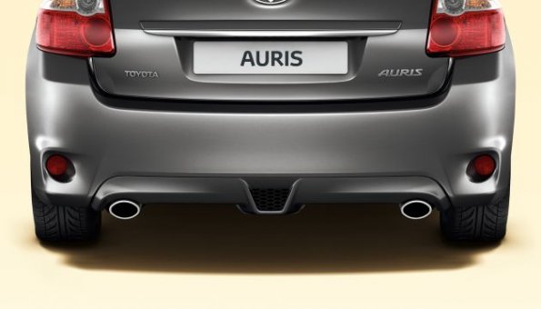 Detailaufnahme am Toyota Auris