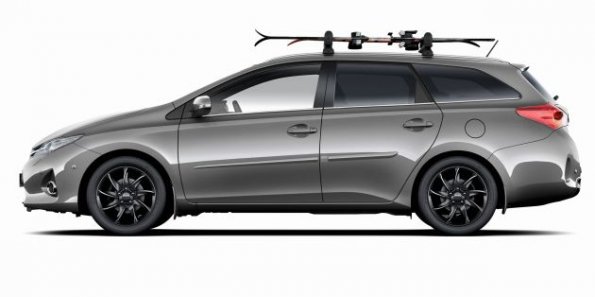 Die Silhouette des  Toyota Auris Touring Sports 