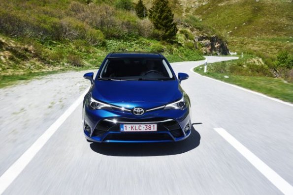 Das Gesicht des Toyota Avensis 