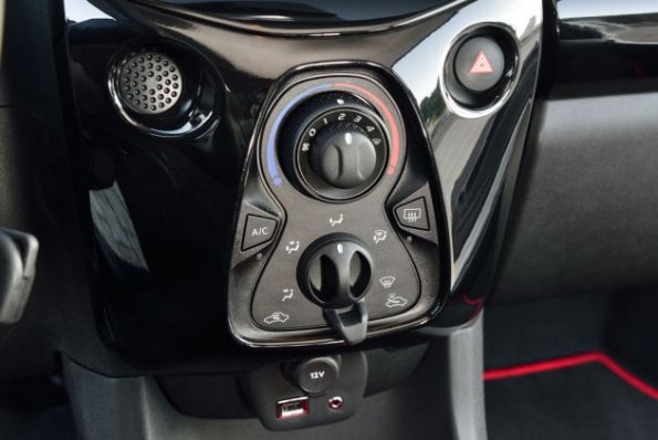 Detail aus dem Toyota Aygo