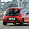 Die Heckpartie des Toyota Aygo