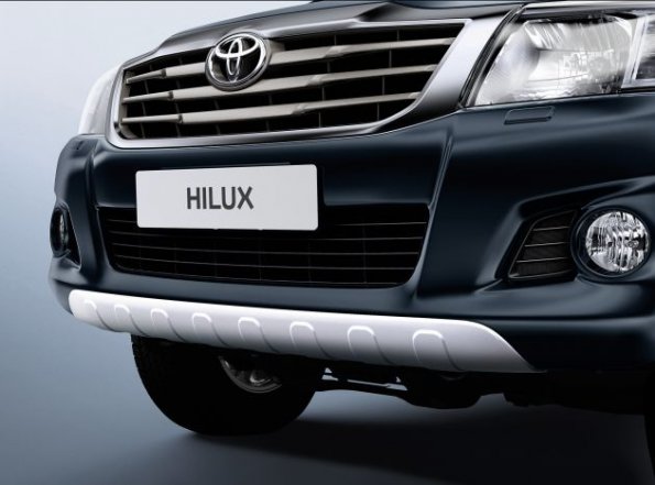 Die Frontpartie des Toyota Hilux