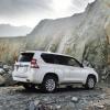 <p>Heck- und Seitenpartie des Toyota Land Cruiser</p>