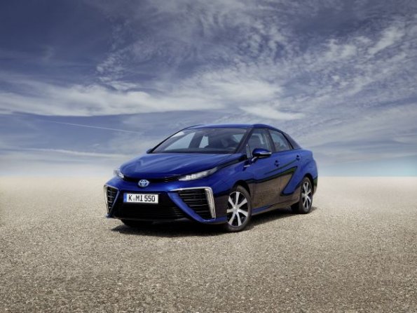 Frontansicht des Toyota Mirai