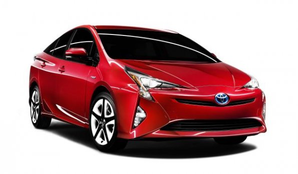 Frontpartie des Toyota Prius