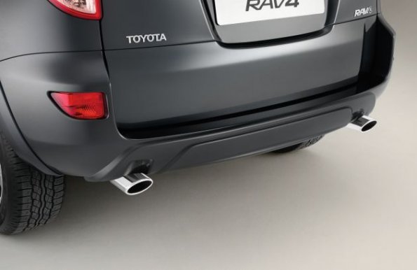 Der Toyota RAV4 in einer Detailaufnahme