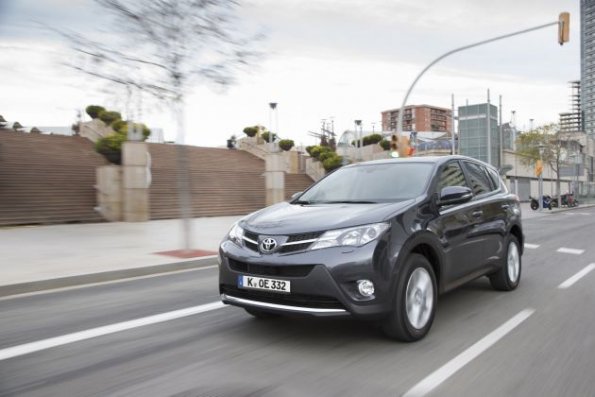 Frontansicht des Toyota RAV4