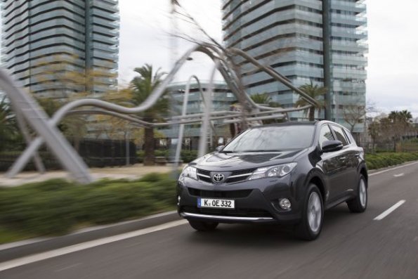 Die Frontpartie des Toyota RAV4