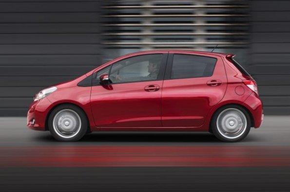 Der Toyota Yaris im Profil