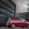 <p>Die Seitenpartie des Toyota Yaris</p>