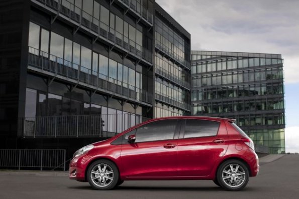 Der Toyota Yaris im Profil