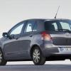 Heckansicht des Toyota Yaris