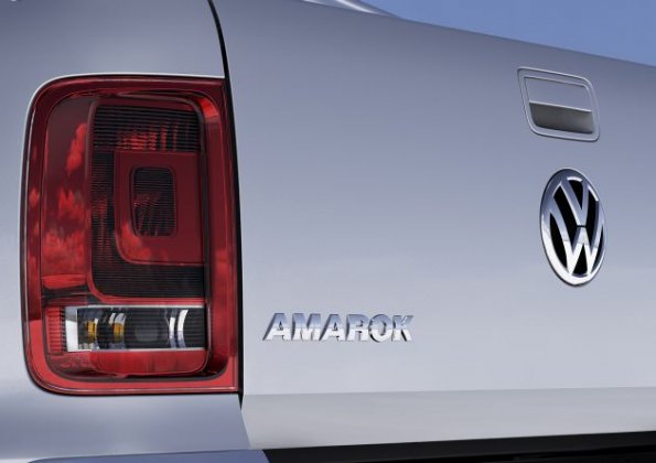 Detailaufnahme am Volkswagen Amarok