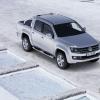 Der Volkswagen Amarok von schräg oben aufgenommen<br />