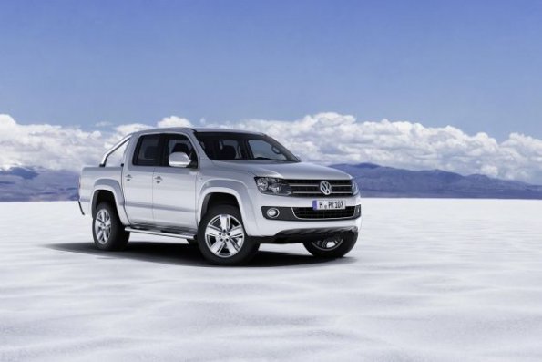 Die Frontpartie des Volkswagen Amarok