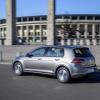 <p>Heck- und Seitenpartie des Volkswagen E Golf</p>