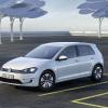 <p>Die Seitenpartie des VW e-golf</p>