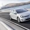 <p>Fahraufnahme des VW e-golf</p>