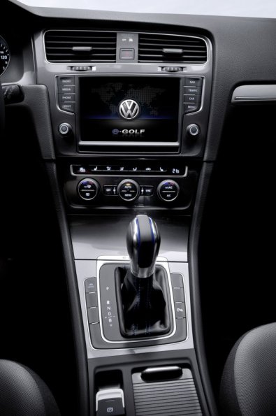 Detailaufnahme aus dem VW e-golf