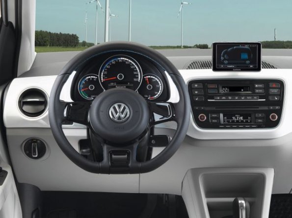 Cockpit und Armaturen im Volkswagen e-up!