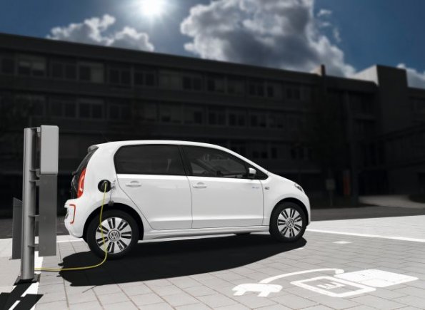 Die Silhouette des Volkswagen e-up!