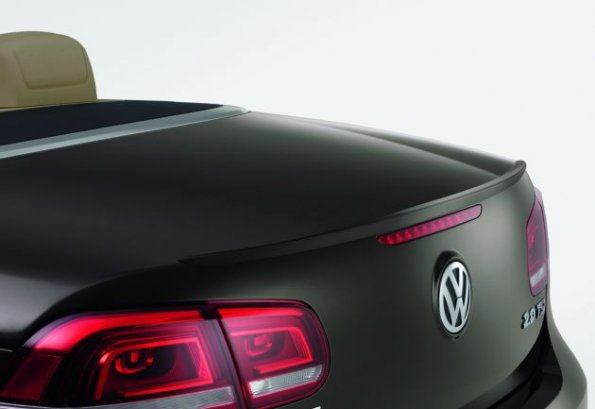 Der Heckspoiler am Volkswagen Eos