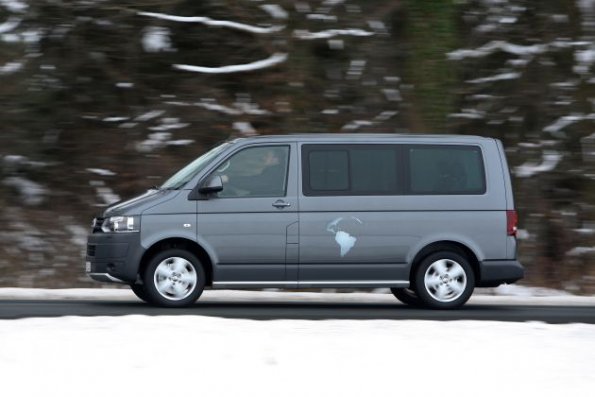 Die Silhouette des Volkswagen Multivan Panamericana