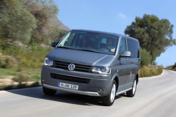 Die Frontansicht des Volkswagen Multivan Panamericana