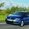 Die Außenaufnahme zeigt die Frontpartie des Volkswagen Polo Blue GT