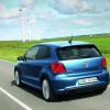 Heck- und Seitenpartie des Volkswagen Polo Blue GT