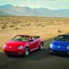 Fahraufnahme mit dem VW Beetle Cabriolet