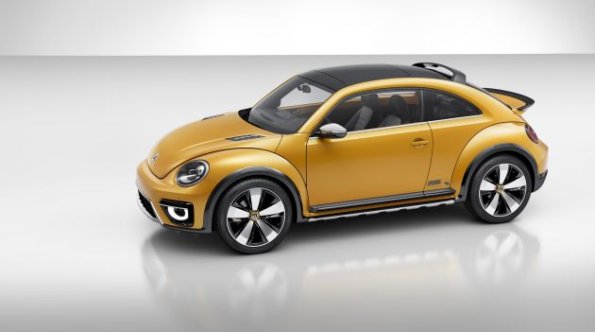 Front- und Seitenansicht des VW Beetle Dune