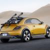 <p>Heck- und Seitenpartie des VW Beetle Dune</p>