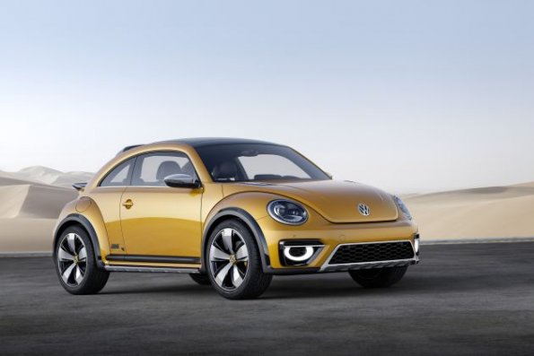 Seitenansicht des VW Beetle Dune