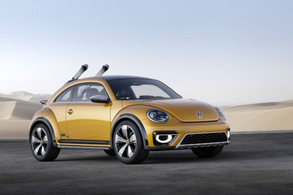 Front- und Seitenansicht des VW Beetle Dune