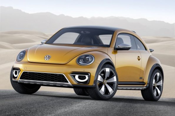 Die Frontpartie des VW Beetle Dune