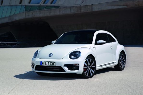 Die Frontpartie des VW Beetle R-Line