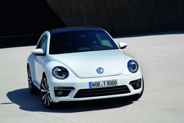 Frontansicht des VW Beetle R-Line