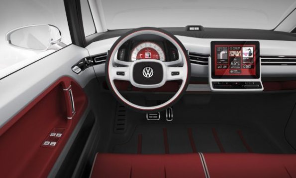 Das Cockpit im neuen VW Bulli