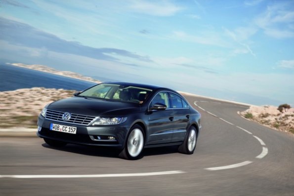 Front- und Seitenansicht des VW CC