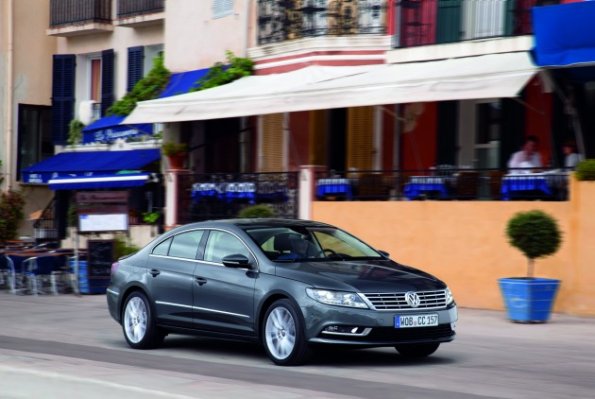 Die Frontpartie des VW CC