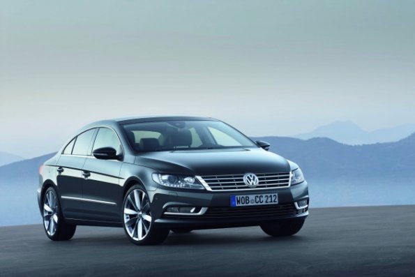 Die Frontpartie des VW CC