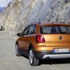 Das Heck des VW Cross Polo 