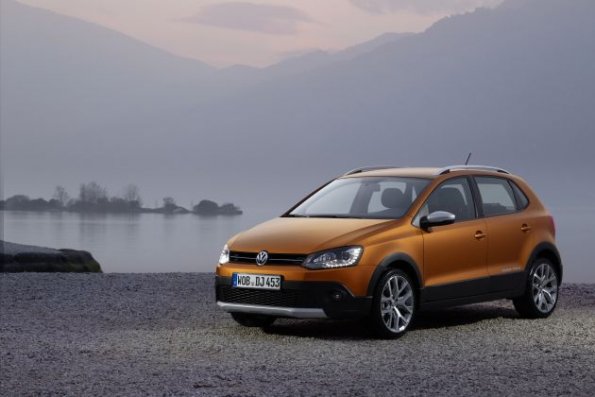 Die Frontpartie des VW Cross Polo 