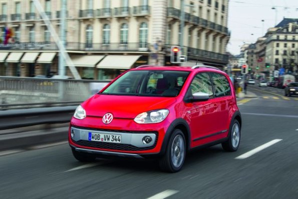 Die Frontpartie des VW Cross up!