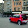 Heck- und Seitenansicht des VW cross up!