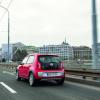 Die Heckpartie des VW cross up!