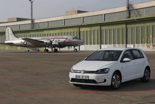 Die Frontpartie des VW E-Golf