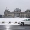 <p>Außenaufnahme mit dem VW E-Golf</p>